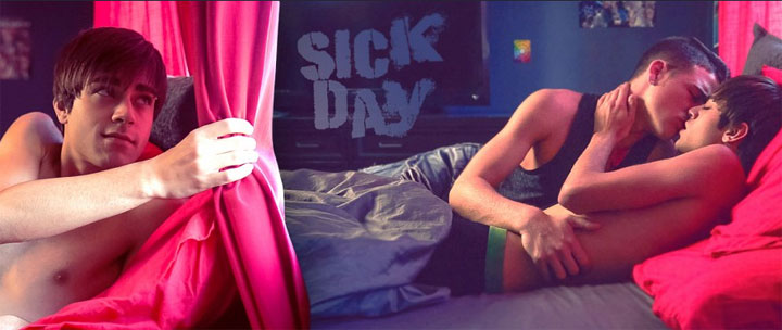 Dustin Gold and Damien Wolfe in Sick Day